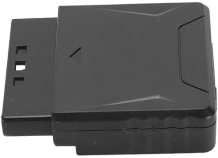 Lazmin112 Controller Receiver, Taste mit Niedriger Latenz -Zuordnung Universal Retro Wireless Controller Adapter Einfach Firmware -Upgrade für Spielkonsole (Black)