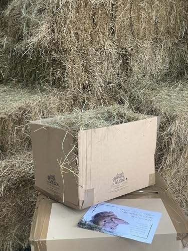 Natural Meadow Hay for Small Animals, Farm-Fresh Feed and Bedding, 5kg-20kg (10kg)