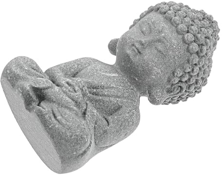 Buddha Statue Aquarium Dekoration aus Kunstharz, Kreative Form