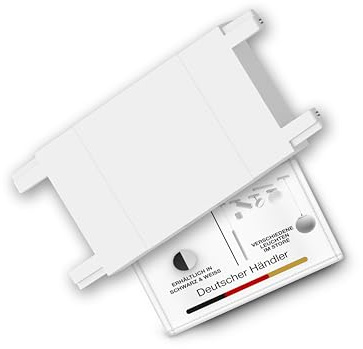 MNK_solution Gerader Verbinder für LED Schienensystem – 48V Magnet Geradeverbinder – Lichtschienensystem Zubehör für Wohnzimmer, Küche & Esszimmer – moderne Schienenverbindung Weiß