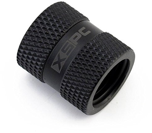 XSPC 5060175588555 - G1/4 Female to Female Rotary Fitting (Matte Black)