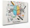 QUADRO SU TELA CANVAS - INTELAIATO - PRONTO DA APPENDERE - Cervello Idea Concept - Psicologia - Brainstorm Business - 50x70cm - Senza Cornice - (cod.2853)