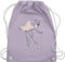 Shirtracer Turnbeutel Rucksack - Tanzen Geschenk - Balletttänzerin Ballerina - Unisize - Pastell Lila - balletttasche kinderturnbeutel dance balett beutel ballett geschenke tanz ballet stoffbeutel