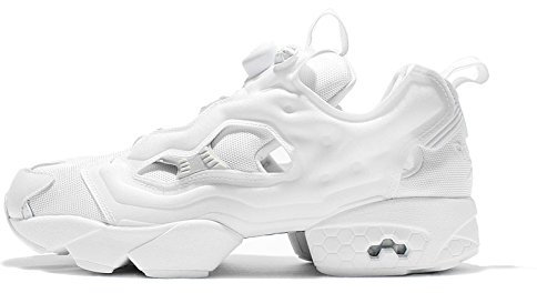 Reebok Classic Instapump Fury OG Mens Running Trainers Sneakers (UK 11 US 12 EU 45.5, White Steel AR2199)