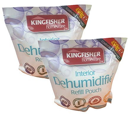 Kingfisher Home Interior Refill Pouch For Dehumidifier (Pack of 2)