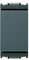 DEVIATORE 1P 10 AX 250 V GRIGIO MAX 100W INTERRUTTORE CONNETTOR IDEA 16004