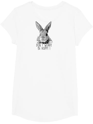 Süßer lustiger Hase Hasen Kaninchen Spruch Geschenk T-Shirt