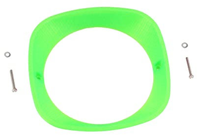 MOTEX Scheinwerferring 3D, Neon Grün transluzent - für Simson KR51 Schwalbe, SR4-2 Star, SR4-3 Sperber, SR4-4 Habicht - MZ ES125, ES150 - IWL TR150 Troll