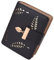 CHAOFANXI Portefeuille Femme, Porte Monnaie Femme, Porte-Monnaie en Cuir Bifold Wallet, Femme Fermeture Eclaire Portefeuille, Cuir Porte-Cartes, Porte Feuille Feminin, Cuir Porte-Monnaie en Cuir-Noir