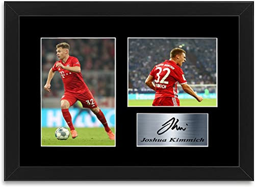 Joshua Kimmich Signiertes Foto Halterung für Fotodisplays A4 Plakate Poster Gerahmt
