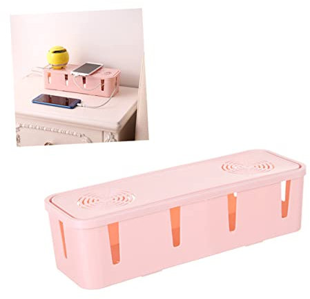 Cabilock Kabel-Organizer Zur Aufbewahrung Steckdosen-aufbewahrungsbox Kabelmanagement-Box Kabelbox Für Kabel