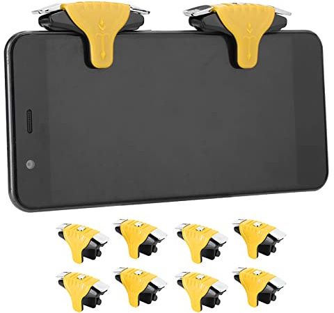 Controller di Gioco per Telefono Pulsante di Attivazione del Gioco per Telefono 8 Pezzi F1 Pulsanti di Giochi in Metallo Controller di Attivazione di Ripresa Mobile Gamepad per