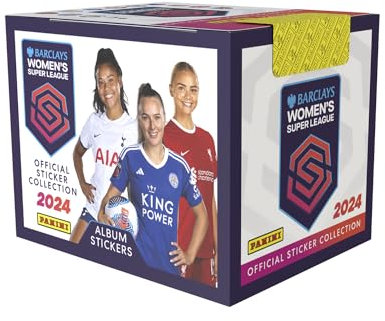 Super League 2023/24 Sticker Collection für Damen, 50 Packungen