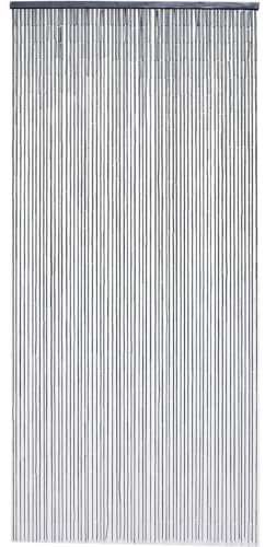 MadeInNature Rideau de Porte Perles Bambou, Rideau Anti-Mouche, Intérieur et Extérieur, Porte d’entrée, Porte intérieure, Porte fenêtre 90x200cm, Modèles aux Choix (N°4 Classique Anthracite)