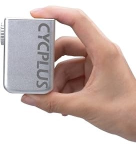 CYCPLUS Petite pompe à vélo électrique portable ultra mini 100 psi, batterie rechargeable de type C (sans affichage de pression)