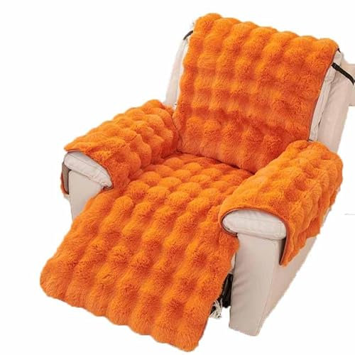 HLTQL sesselbezug sesselschoner für relaxsessel Sessel überzug armlehnenschoner sesselüberwurf fernsehsessel bezug Sessel schoner Verdickter Anti-Rutsch-Plüsch sesselüberzug(*30)