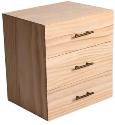 Ätherisches Öl Box Ätherisches Öl Halter 3 Schubladen Ätherisches Öl Display Rack Holz Display Rack