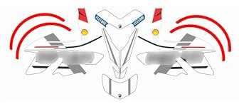 ADESIVI HYPERMOTARD 796 1100 MOTO GP 18 TRIBUTE REPLICA STICKERS KIT ADESIVI COMPATIBILE