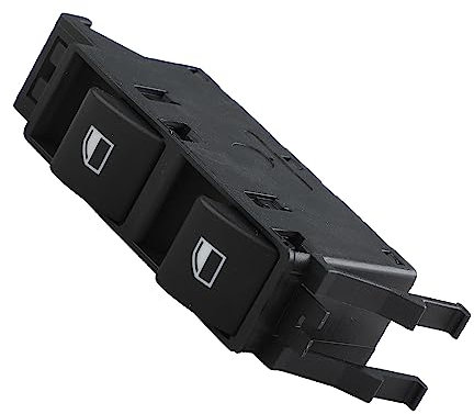 Fenster-Hauptschalter-Taste Elektrischer Fensterheberschalter 61316902184 61316902179 61316902174 für BMW E46 3er-Serie für Limousine für Touring 320d 320i 1999-2005(Model C)