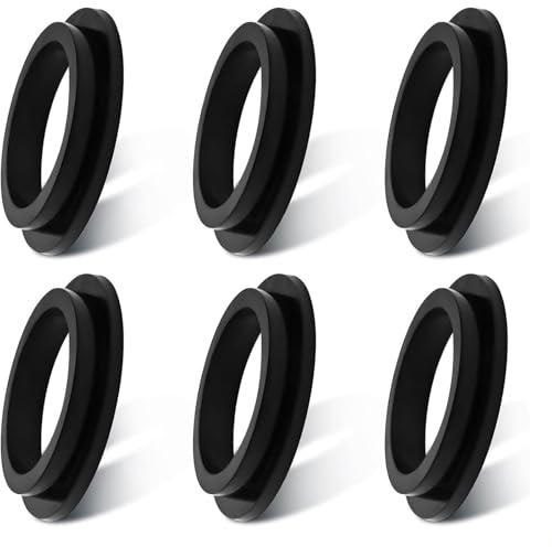 CUVZORA Pool O-Oring für Intex, 6 Pcs Pool Gummi Dichtungsringe, Pool Zubehör für Intex, Gummi Unterlegscheiben, Pools O-Ring für 26323CA, 26323EH, 26331CA, 26331EH, 26337EH