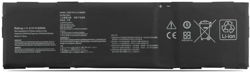 C31N2205 0B200-04010000 Batterie de Remplacement Ordinateur Portable pour ASUS Chromebook Vibe CX34 Flip CX3401FBA CM3401FFA CM3401-R3128BL CX9 ExpertBook B3 B3404CVF Series(11.61V 63Wh)