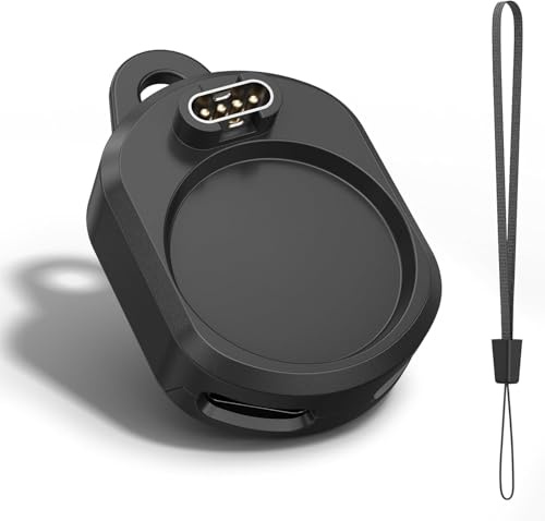 Adaptateur de chargeur pour Garmin Venu Sq/Sq 2 Music/Venu 2/Venu 2S/Venu 3/Venu 3S, station d'accueil de câble de charge portable, USB C et convertisseur de chargeur micro USB pour montre Garmin