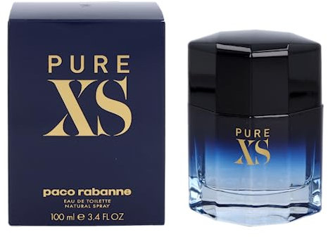Pure XS by Paco Rabanne Eau De Toilette for Men 100 ml