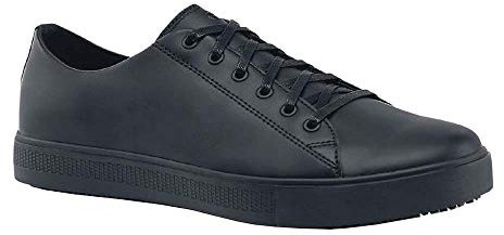 Shoes for Crews Unisex Arbeits-Sneaker – Bequeme, leichte, Wasserabweisende, Rutschhemmende Arbeitsschuhe, ideal für Männer und Frauen in Küchen, für Kellner und Koch – Old School Low Rider IV