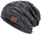 PAGE ONE Herren-Wintermütze mit Fleece-Futter, mit Zopfmuster, 004, Einheitsgröße