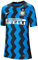Nike Inter Y NK BRT STAD JSY SS HM T-Shirt Mixte Enfant, Blue Spark/(White) (Full Sponsor), FR : S (Taille Fabricant : S)