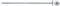 fischer - Vis de charpente Power-Fast 8,0x120, tête disque, empreinte TX, zingué blanc, filetage partiel/Boite de 50