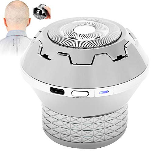 Rasoio elettrico, rasoi lavabili da uomo, batterie al litio da barba a testa calva, rasoio per baffi trimmer per barba a testa calva impermeabile per gli uomini