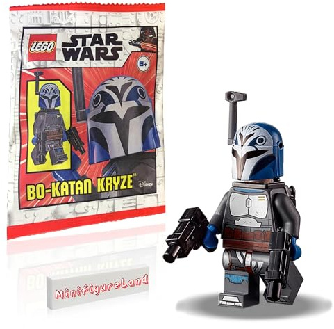 Lego Star Wars The Mandalorian Minifigure - BO-Katan Kryze with Jetpack and Weapons 75316