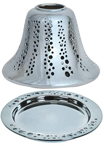 Aroma Accessories Midnight Ceramic Candle Shade & Tray