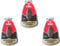 Kiwi Express Shoe Shine Sponge, Black 0.2 fl oz (pack of 3)
