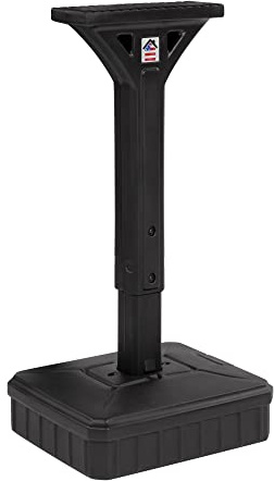 American Home Dig-Free Universal Mailbox Post for Standard Mailboxes - No Digging Needed Mailbox Post - Black