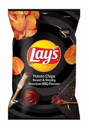 Lays Crisps Sweet & Smokey American BBQ 20 x 120g