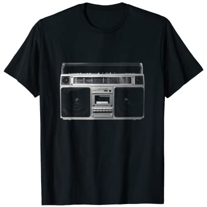 Cooles Ghettoblaster T-Shirt