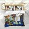 Elegante Bettwäsche-Sets 1 Bettbezug 2 Kissenbezüge mit Reißverschluss Picasso Aesthetic Art Bettwäsche Bettbezug-Sets für die ganze Saison 135x200 cm