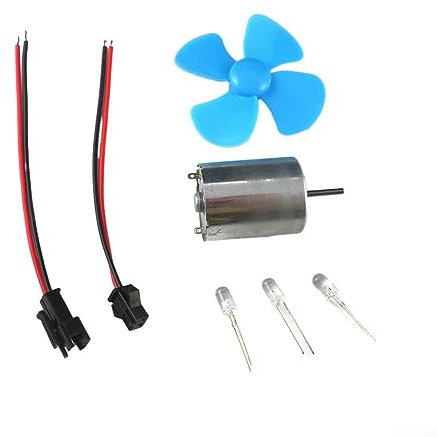 SPORTARC Generatore Eolico Kit Generatore Dinamo DC 0-20V Gerador Energia, Super Silenzioso, Colore Come Da Immagine