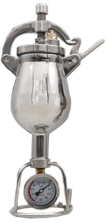 MyNvy Popcorn Machine palomitera a presión Máquina De Palomitas De Maíz Retro, Máquina De Palomitas De Maíz Tradicional Antigua, Mini Máquina De Palomitas De Maíz De Manivela 300 Ml(Size:1)