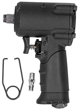 Air Wrench, 1 / 2in Air Wrench High-Torsion Output Pneumatic Impact Wrench for DIY and Automotive, Lightweight and Compact Design