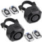 Zwei Pakete Fahrrad Horn Elektrofahrzeug Alarm Wireless Vibration Alarm System mit Bewegungssensor Wasserdichter wiederaufladbarer Diebstahl Alarm für Ebikes Fahrrad Roller