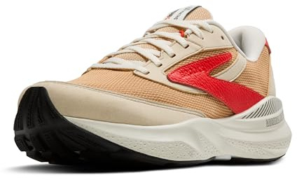 Brooks Men’s Adrenaline GTS 24 Supportive Running Shoe, Taffy/Cherry Tomato/Black, 10 UK