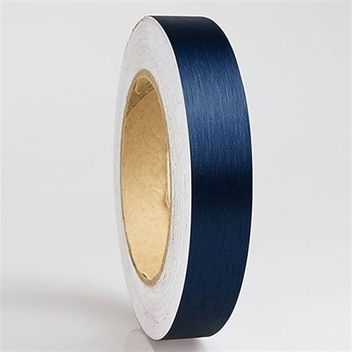 GQQGSHOP 91.8ft Self Adhesive Wall Edging Strip - Waterproof Wallpaper Border - Ceiling Border Door Frame Waist Line Interior Decoration Kitchen Bathroom Tiles Stciker(Brushed Blue,W: 1cm)