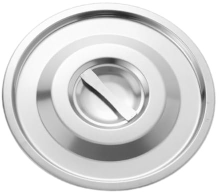 KESOTO Pot Cover Skillet Lid Kitchen Cookware Cover Stainless Steel Wok Cooking Pot Lid for Pans Skillets, 23cm