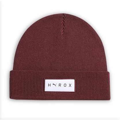PUMA Hyrox Mid Crown Beanie Ruby Shimmer