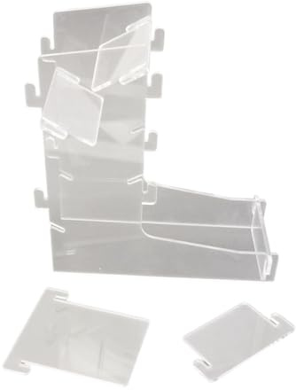 SELVFZ Brettspiel Dices Rolling Tower Tragbare Easy Roller Dices Game Tower Dispenser Acryl Clear Dices Tower Enduring Tabletop Game Accessoire