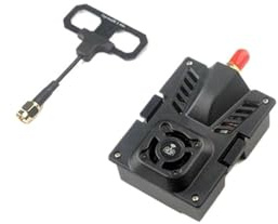 Compatible for HappyModel ES24TX Pro 2.4G ExpressLRS Micro transmetteur avec Ventilateur de Refroidissement RGB LED for Drone d'avion RC