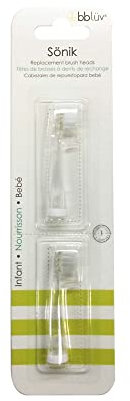 Bblüv Sönik Lot de 2 brosses à dents de rechange pour bébé 0-18 m 21 g